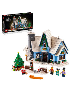 LEGO Visita de Santa 10293 Casa Navideña 1445 Piezas