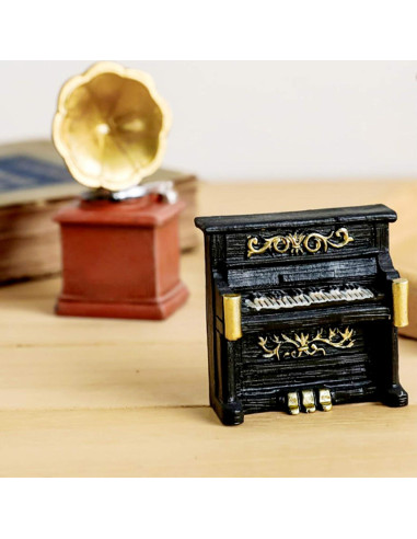 12 Accesorios Miniatura Retro para Casa de Muñecas - Inheming