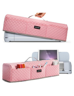 Funda acolchada AMOIGEE para Cricut Maker y Explore - Rosa