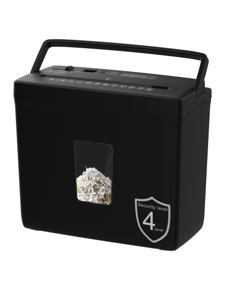 Destructora de papel Suntiko C503P-5, corte cruzado P-4, 5 hojas