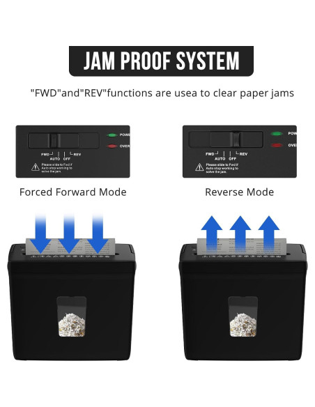 Destructora de papel Suntiko C503P-5, corte cruzado P-4, 5 hojas