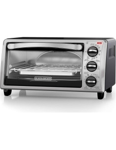 Horno Tostador BLACK+DECKER TO1313SBD 4 Rebanadas Acero Inoxidable 2