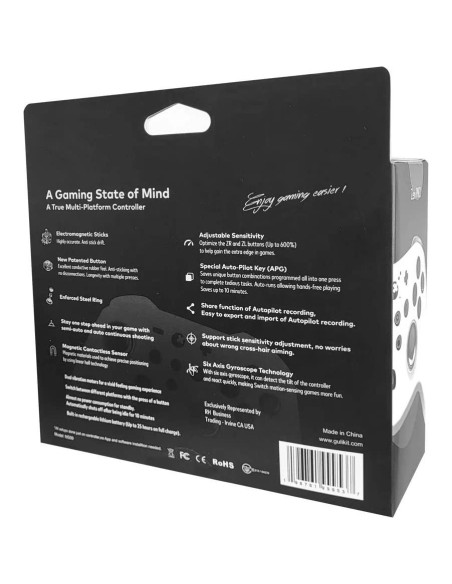 Controlador Inalámbrico GuliKit ZEN PRO para Nintendo Switch y PC