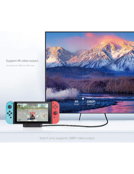 Estación de Acoplamiento GuliKit para Switch con HDMI 4K