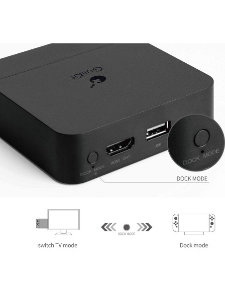 Estación de Acoplamiento GuliKit para Switch con HDMI 4K