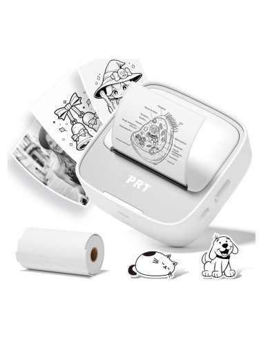 Impresora de Etiquetas Térmica Portátil PRT S1 Bluetooth 5.08cm