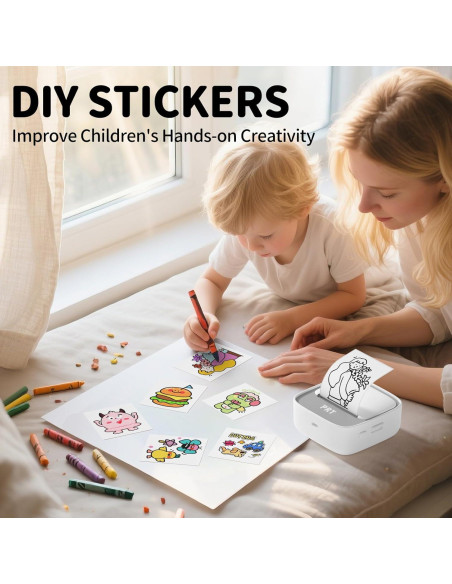 Impresora de Etiquetas Térmica Portátil PRT S1 Bluetooth 5.08cm