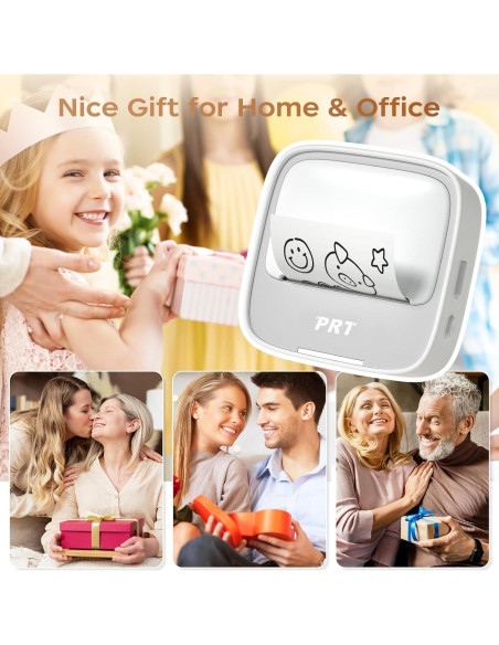Impresora de Etiquetas Térmica Portátil PRT S1 Bluetooth 5.08cm