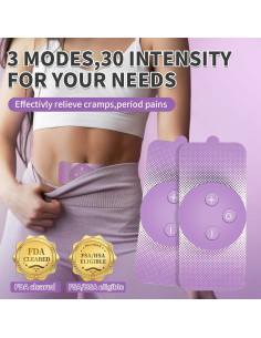 Simulador Inalámbrico de Alivio del Dolor Menstrual JUSTWILL TENS 2