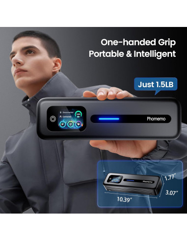 Impresora Portátil Phomemo M832D Térmica Bluetooth 300dpi