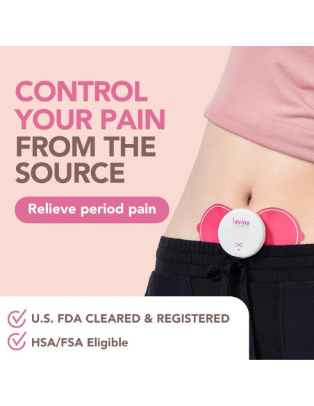 Dispositivo de Alivio Menstrual Levina RS-38 - TENS Inalámbrico Recargable