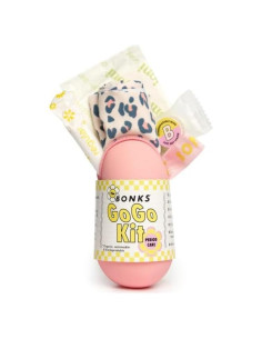 Kit de Emergencia para el Período BONKS - Bolsa Portátil con Tampón y Compresa
