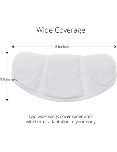 5 Parches CrampCareH Calor Alivio Calambres Menstruales