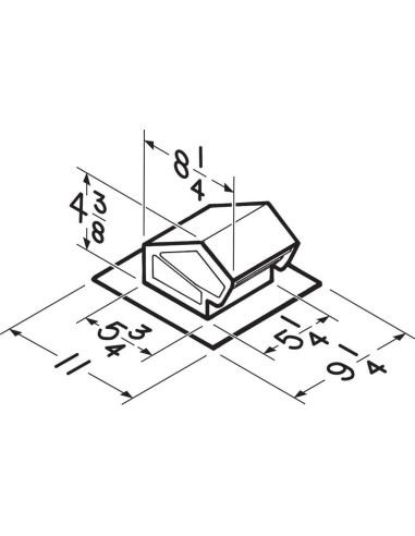 Kit de Ventilación de Techo Broan-NuTone RVK1A, Acero Negro