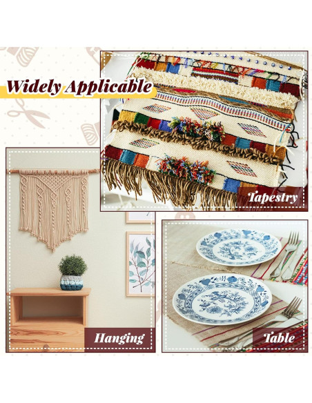 Kit de Tejido Pajean 24 Telar de Cartón 33x16.5 cm