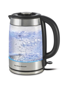 Hervidor de Agua Eléctrico Hamilton Beach 1.8L Vidrio 1500W