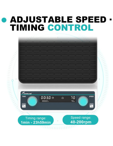Mezclador Orbital Digital JOANLAB OS-20F 40-200RPM 2KG