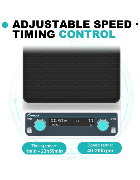 Mezclador Orbital Digital JOANLAB OS-20F 40-200RPM 2KG