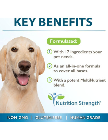 Suplemento Musgo Marino para Perros Nutrition Strength 90 Tabletas