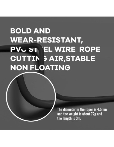 Cuerda de Saltar Ajustable FRCITRUS 2.99m PVC para Fitness