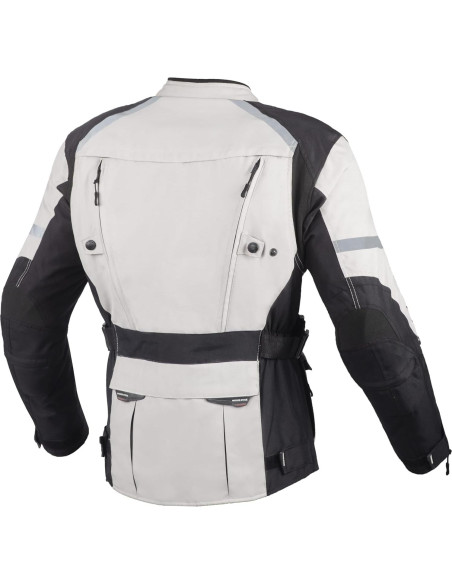 Chaqueta de Moto WICKED STOCK Impermeable Hombre CE Nivel 2