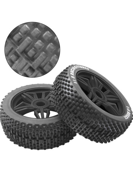 Neumáticos de Caucho 115mm ShareGoo para Buggy RC 1/8