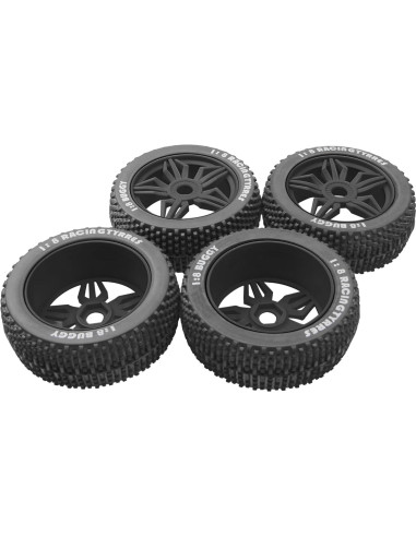 Neumáticos de Caucho 115mm ShareGoo para Buggy RC 1/8