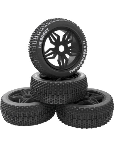 Neumáticos de Caucho 115mm ShareGoo para Buggy RC 1/8