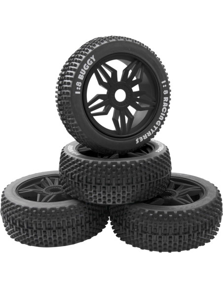 Neumáticos de Caucho 115mm ShareGoo para Buggy RC 1/8