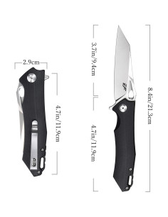 Cuchillo Plegable Eafengrow EF934 Acero D2 Mango G10 21.3 cm 2