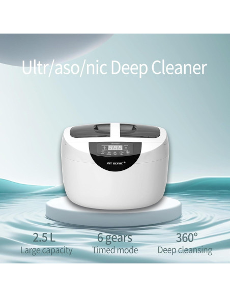 Limpiador Ultrasónico Profundo BUIFAC 2.5L para Joyería