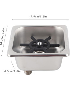 Lavaplatos de Vidrio Mumusuki Automático para Tazas y Jarras 2