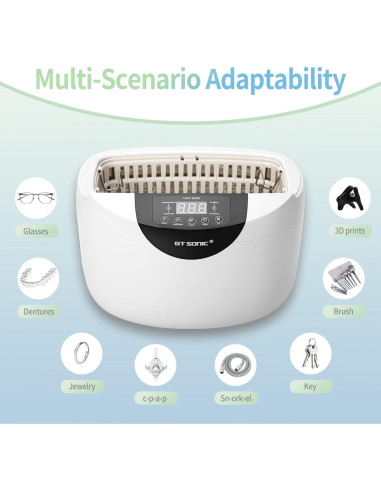 Limpiador Ultrasónico Profundo BUIFAC 2.5L para Joyería