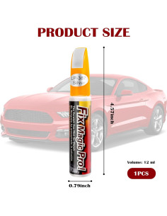 Bolígrafo removedor de rayones Stacool Plata 12ml 2-en-1 2