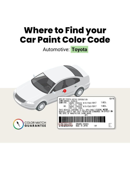 Pintura de Retoque Aerosol TouchUpDirect Slate Metallic 591ml