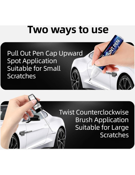 Pintura de Retoque Automotriz Ancars 11.8 ml Negra Brillante