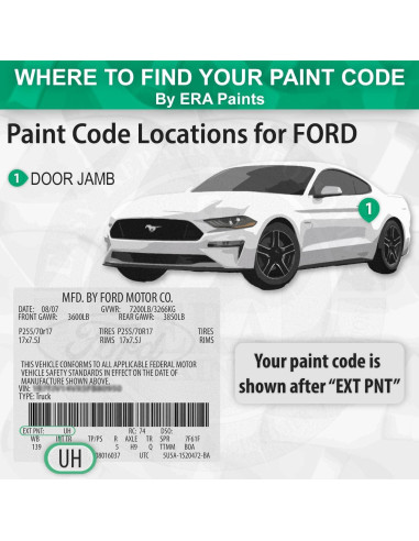 Pintura Automotriz en Spray ERA Z1 - Blanco Oxford 340g