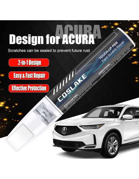 Pintura de Retoque COSLAKE 12ml Perla Blanca Platino NH-883P