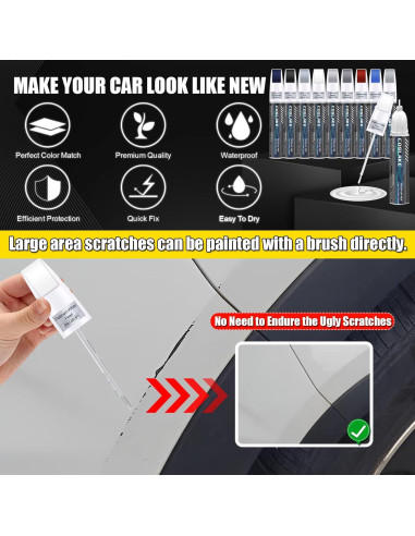 Pintura de Retoque COSLAKE 12ml Perla Blanca Platino NH-883P