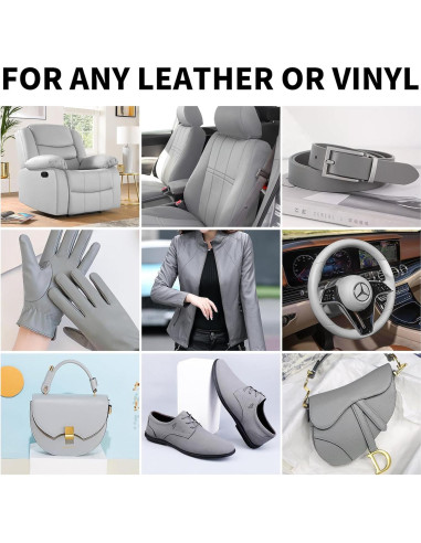 Bálsamo para Recoloración de Cuero SHADAIWUYU 240g Gris