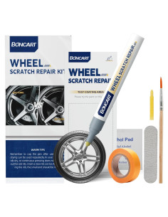 Kit de Reparación de Rayones para Ruedas Boncart Plateado