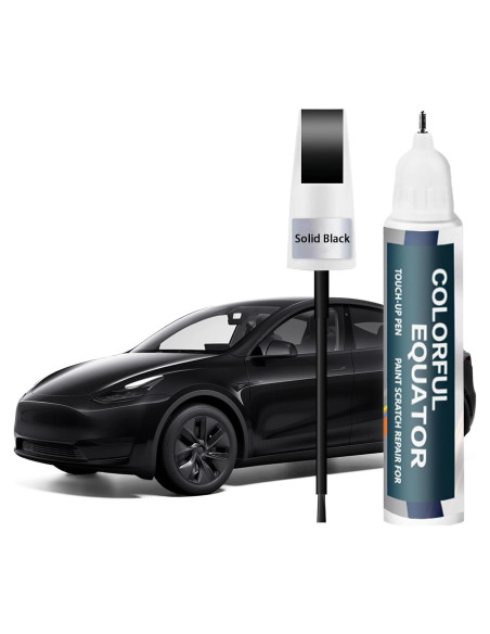 Pintura de Retoque SNSIR para Tesla Model Y/3/X/S 12 ml Negro