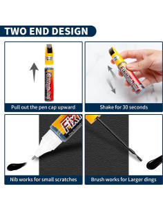 Kit Removedor de Rayones Negro AUSZUOI - Pintura de Retoque 2