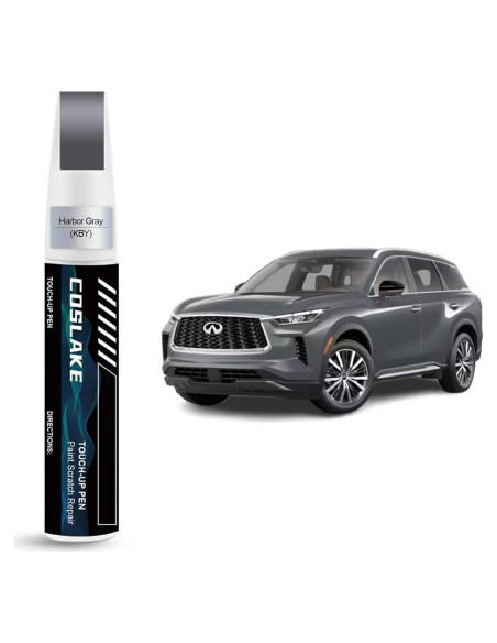 Pintura de Retoque COSLAKE 12ml Gris Puerto (KBY) INFINITI