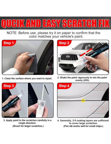 Pintura de Retoque COSLAKE 12ml Gris Puerto (KBY) INFINITI