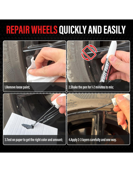 Pintura de Retoque Plateada SMAPHY 14.79 ml para Ruedas