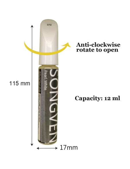 Lápiz de Pintura para Retoque Toyota C-HR Blanco Perla 12ml