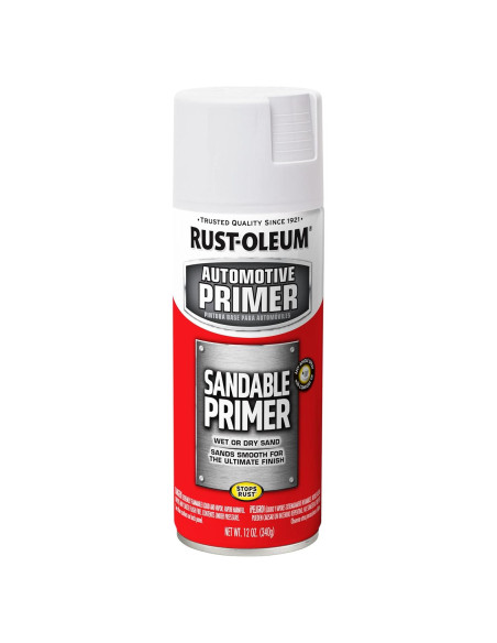 Imprimador Automotriz Lijable Rust-Oleum 355 ml Blanco