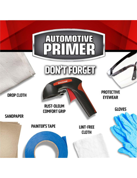 Imprimador Automotriz Lijable Rust-Oleum 355 ml Blanco