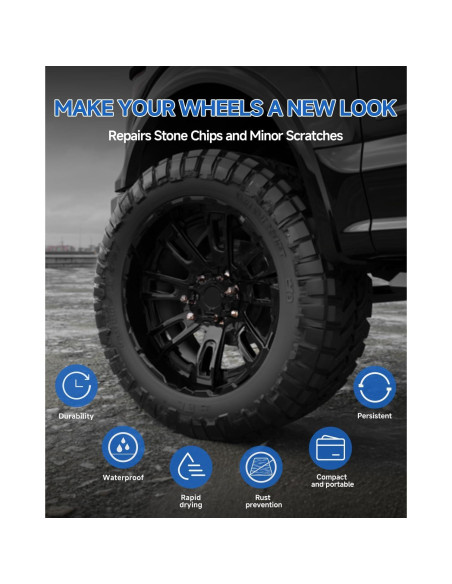 Lápiz de Pintura Reparador Negro Mate Ford 11.8ml